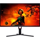 AOC U32G3X/BK 32" 4K UHD gaming monitor Zwart/rood, 144Hz, 2x HDMI 2.1, 2x DisplayPort 1.4, Adaptive Sync