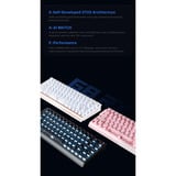 ATK 68 RX eSports Hall Effect Keyboard Wit, US lay-out (QWERTY), 65%