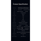 ATK 68 RX eSports Hall Effect Keyboard Wit, US lay-out (QWERTY), 65%