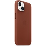 Apple Leren hoesje met MagSafe voor iPhone 14 - Omber telefoonhoesje bruin