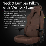 Arozzi Vernazza Supersoft Fabric - Brown gamestoel Bruin