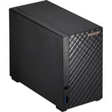 Asustor Drivestor 2 Gen2 (AS1202T) incl. 2x IronWolf 8 TB nas Zwart, LAN, USB