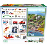 BRIO Rescue Team Train Set Constructiespeelgoed 