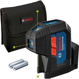 Bosch GPL 3 G Professional puntlaser Blauw/zwart, groene laserpunten
