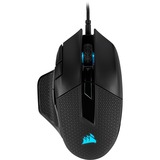 Corsair Nightsword RGB gaming muis Zwart, 100 - 18,000 dpi, RGB leds