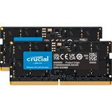 Crucial 48 GB DDR5-5600 Kit laptopgeheugen Zwart