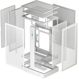 DeepCool CH270 DIGITAL mini tower behuizing Wit | 2x USB-A | 1x USB-C | Tempered Glass
