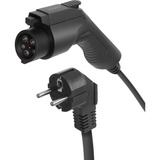Deltaco EV-1225 e-Charge kabel Zwart, 1-fase, 3.6KW, 6 meter