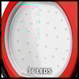 EINHELL GC-OL 18/1500 Li-Solo Accu Buiten Lamp verlichting Rood/zwart, Accu en oplader niet inbegrepen