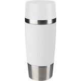 Emsa Travel Mug Classic Thermosbeker Wit/roestvrij staal, 0,36 Liter