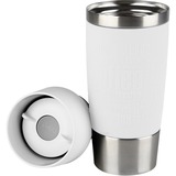 Emsa Travel Mug Classic Thermosbeker Wit/roestvrij staal, 0,36 Liter