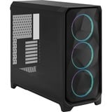 Fractal Design Meshify 3 XL RGB big tower behuizing Zwart | 2x USB-A | 1x USB-C | RGB | Tempered Glass