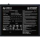 Lian Li SP Platinum modulaire 1000 watt voeding  Zwart, 1x 12V-2x6, 2x PCIe, 2x PCIe, Kabelmanagement