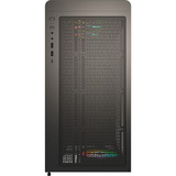 Montech XR Wood midi tower behuizing Zwart | 1x USB-A | 1x USB-C | RGB | Window