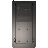 Montech XR Wood midi tower behuizing Zwart | 1x USB-A | 1x USB-C | RGB | Window