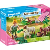 PLAYMOBIL Country - Geschenkset "Boerin met weidedieren" Constructiespeelgoed 70608