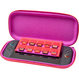 PowerA Dunne beschermhoes voor Nintendo Switch 2 - Mario en vrienden tas Zwart/geel