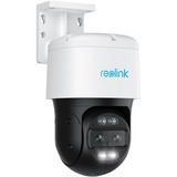 Reolink TrackMix PoE, 4K Dual lens PTZ camera met bewegingsdetectie beveiligingscamera Wit/zwart