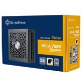 SilverStone HELA 750R Platinum modulaire 750 watt voeding  Zwart, 4x PCIe