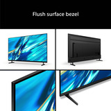 Sony Bravia 3 II K-43XR32M2 43" 4K Ultra HD Led-tv Zwart, 4x HDMI, Audio, LAN, Wi-Fi 6, 120 Hz