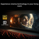 Sony Bravia 3 II K-43XR32M2 43" 4K Ultra HD Led-tv Zwart, 4x HDMI, Audio, LAN, Wi-Fi 6, 120 Hz