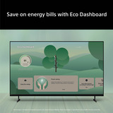 Sony Bravia 3 II K-43XR32M2 43" 4K Ultra HD Led-tv Zwart, 4x HDMI, Audio, LAN, Wi-Fi 6, 120 Hz