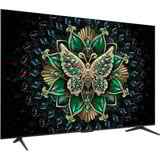TCL QD-MiniLED TV 55MQLED75K 55" Ultra HD QLED Zwart, 4x HDMI, 1x USB-A, CI, Optisch, Bluetooth, LAN, WLAN, HDR10+