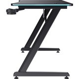 Trust GXT 709 Luminus RGB-gamingbureau gaming desk Zwart