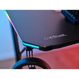 Trust GXT 709 Luminus RGB-gamingbureau gaming desk Zwart