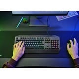 Trust GXT 836 Evocx RGB gaming toetsenbord Zwart, US lay-out (QWERTY), Membraan, 100%, RGB