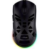 Trust GXT 932 Volyx Ultralichte Draadloze Gaming Muis Zwart, 12.000 DPI, 2.4GHz / Bluetooth / USB, RGB