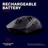 Trust GXT 932 Volyx Ultralichte Draadloze Gaming Muis Zwart, 12.000 DPI, 2.4GHz / Bluetooth / USB, RGB