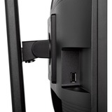 iiyama Prolite XUB2490HSUC-B5 23.8" Monitor Zwart, Webcam, VGA, HDMI, DisplayPort, USB, Audio