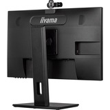 iiyama Prolite XUB2490HSUC-B5 23.8" Monitor Zwart, Webcam, VGA, HDMI, DisplayPort, USB, Audio
