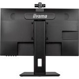iiyama Prolite XUB2490HSUC-B5 23.8" Monitor Zwart, Webcam, VGA, HDMI, DisplayPort, USB, Audio