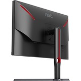 AOC Q27G3XMN/BK 27" gaming monitor Zwart/rood, 2x HDMI, 1x DisplayPort, 180 Hz