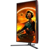 AOC Q27G3XMN/BK 27" gaming monitor Zwart/rood, 2x HDMI, 1x DisplayPort, 180 Hz