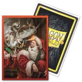 Asmodee Dragon Shield sleeves: Christmas dragon 2021 100 stuks