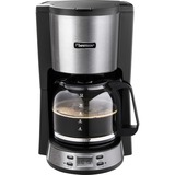 Bestron ACM800STE Koffiezetter koffiefiltermachine Geborsteld rvs/zwart