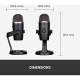 Blue Microphones Yeti Nano USB-microfoon Zwart