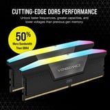 Corsair 32 GB DDR5-6000 (2x 16 GB) Kit werkgeheugen Zwart, CMH32GX5M2E6000C36, Vengeance RGB, XMP