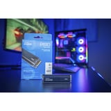 Crucial P510 met heatsink SSD Zwart, PCIe 5.0 x4, NVMe, M.2 2280
