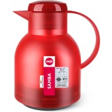 Emsa SAMBA Isoleerkan Rood/transparant, 1 Liter, Quick Press Sluiting