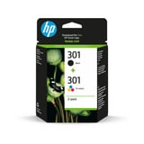 HP 301 N9J72AE - Combopack inkt Zwart, Zwart, Magenta, Cyaan, Geel