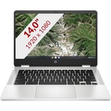 HP Chromebook x360 14a-ca0300nd (280F2EA) 14" 2-in-1 laptop Zilver | 64 GB | WLAN | Touch | Chrome OS