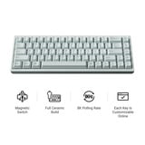 Keychron Q16 HE 8K Magnetic Switch Keyboard, toetsenbord Lichtgroen, US lay-out, Keychron Ultra-Fast Lime, 65%, RGB, Hot swap, 8K