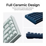 Keychron Q16 HE 8K Magnetic Switch Keyboard, toetsenbord Lichtgroen, US lay-out, Keychron Ultra-Fast Lime, 65%, RGB, Hot swap, 8K