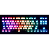 Keychron Q3 Barebone RGB mechanisch gaming toetsenbord Blauw, US lay-out (QWERTY), 80% (TKL)	