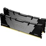 Kingston FURY 64 GB DDR4-3200 Kit werkgeheugen Zwart/zilver, Renegade Black, XMP