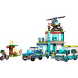 LEGO City - Hoofdkwartier van hulpdienstvoertuigen Constructiespeelgoed 60371